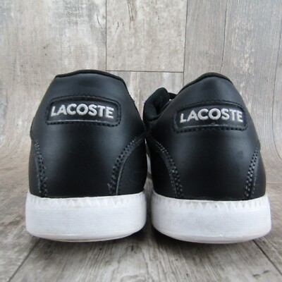 Lacoste Graduate Sneaker Black White Minimalist Shoes Mens  display picture 1