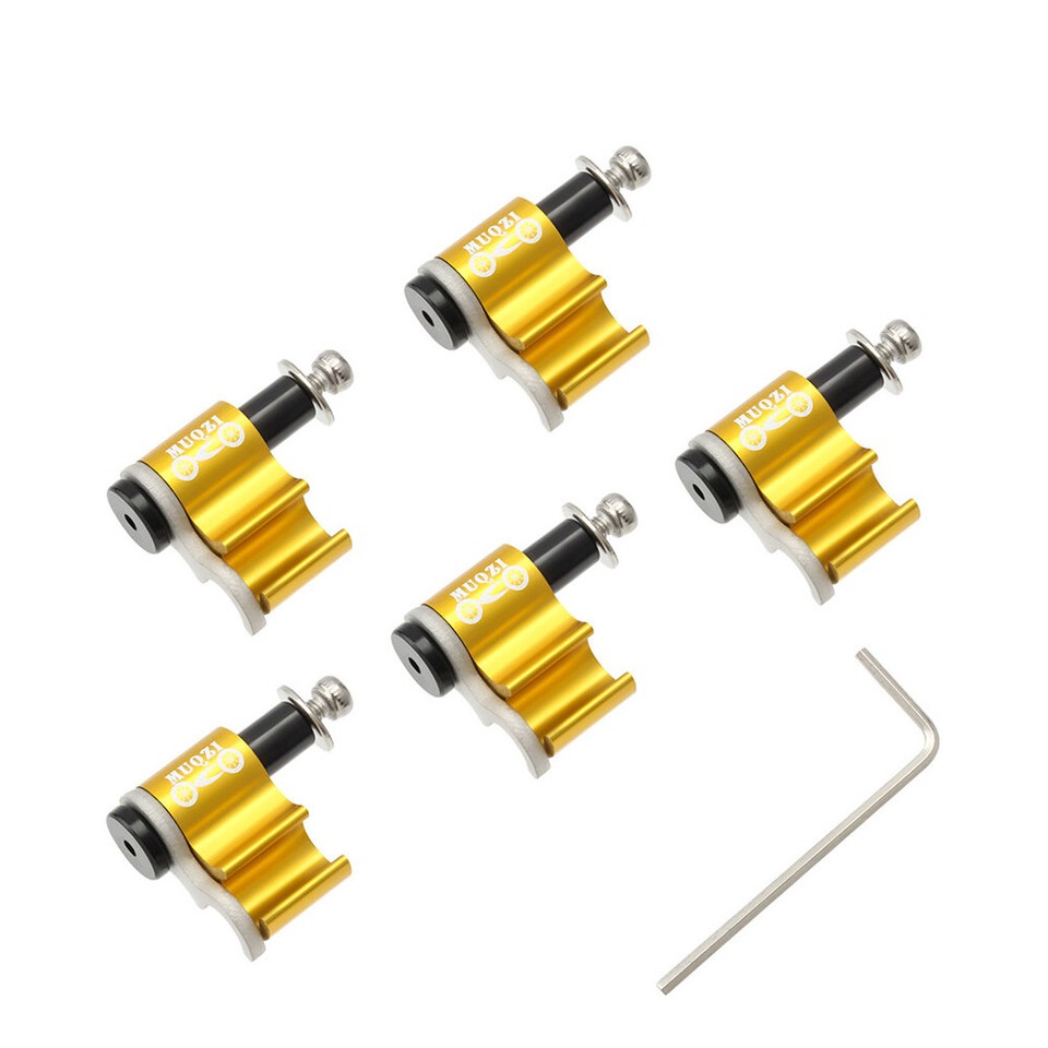 5pcs/Set MTB Bike Hydraulic Brake Cable Housing Adapter Clip (Gold) eBay