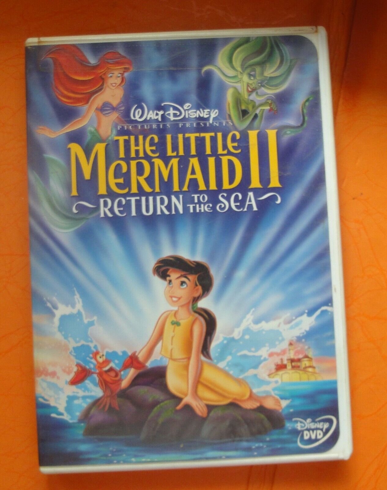 the little mermaid 2 return to the sea dvd menu