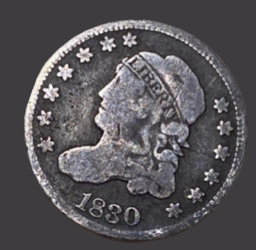 1830 (P) gedeckelte Büste halber Groschen sehr schön (FM320) - Bild 2 von 3