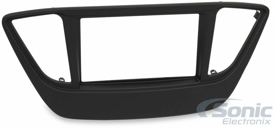 Kit de instalación doble DIN Metra 95-7393B con bolsillo para Hyundai Accent 2018-Up Foto 2 de 4