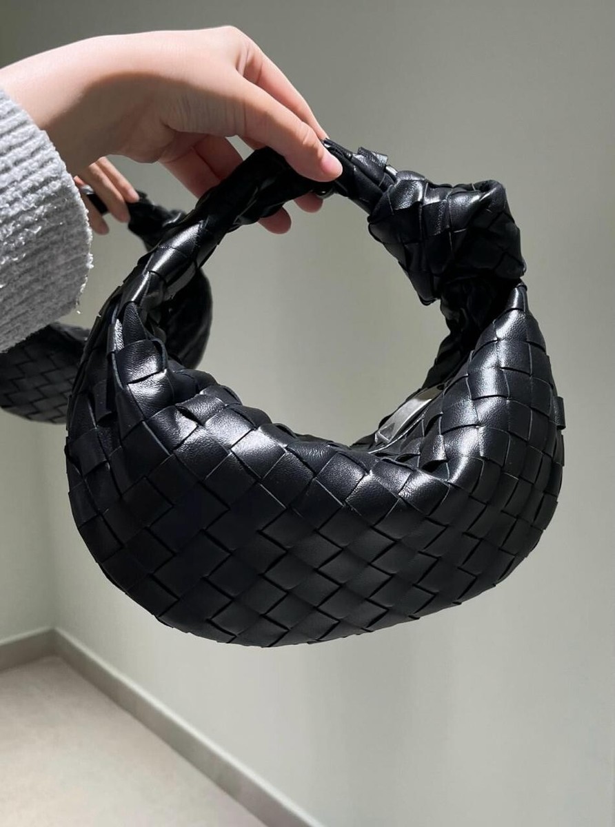 ハンドバッグ Mini Jodie leather handbag Bottega Veneta Jodie mini Shoulder Bag Teen Black Leather | eBay