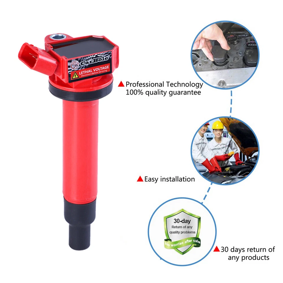 8X High Performance Ignition Coils For Toyota 4Runner Lexus GX470 V8 4.7L UF230 Foto 2 de 4