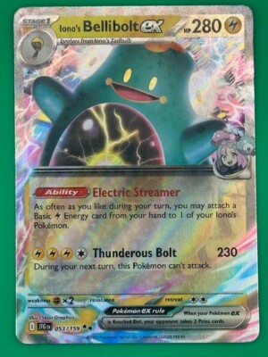 Iono's Bellibolt ex 053/159 Sv09: Journey Together Holo | eBay