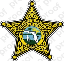 STICKER SHERIFF SEMINOLE COUNTY