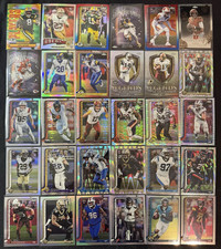 2025-2026  Topps Chrome NFL Refractor Card lot (30 cards) 