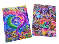 lot of 2 Lisa Frank unused coloring books activity books