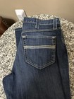 Cinch White Label Men's 35 X 30 Jeans Mid-Rise Straight Leg Relaxed Blue Denim — photo 3