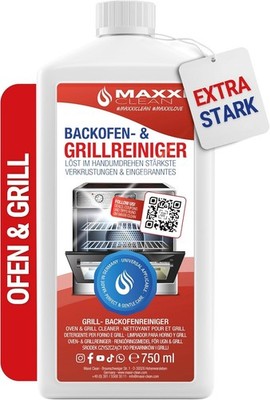 MAXXI CLEAN | Backofen & Grillreiniger - Das Original | 750 Ml Gel Paste | Selbs