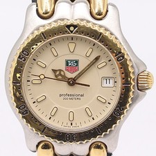 Tag Heuer Professional 200M WG1221-K0 Quartz Watch Ivory Dial Mens Classic