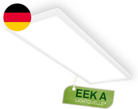 Briloner - LED Deckenlampe Mit EEK A Lichtquelle, 14W, 3000Lm, Flach, Indirektes