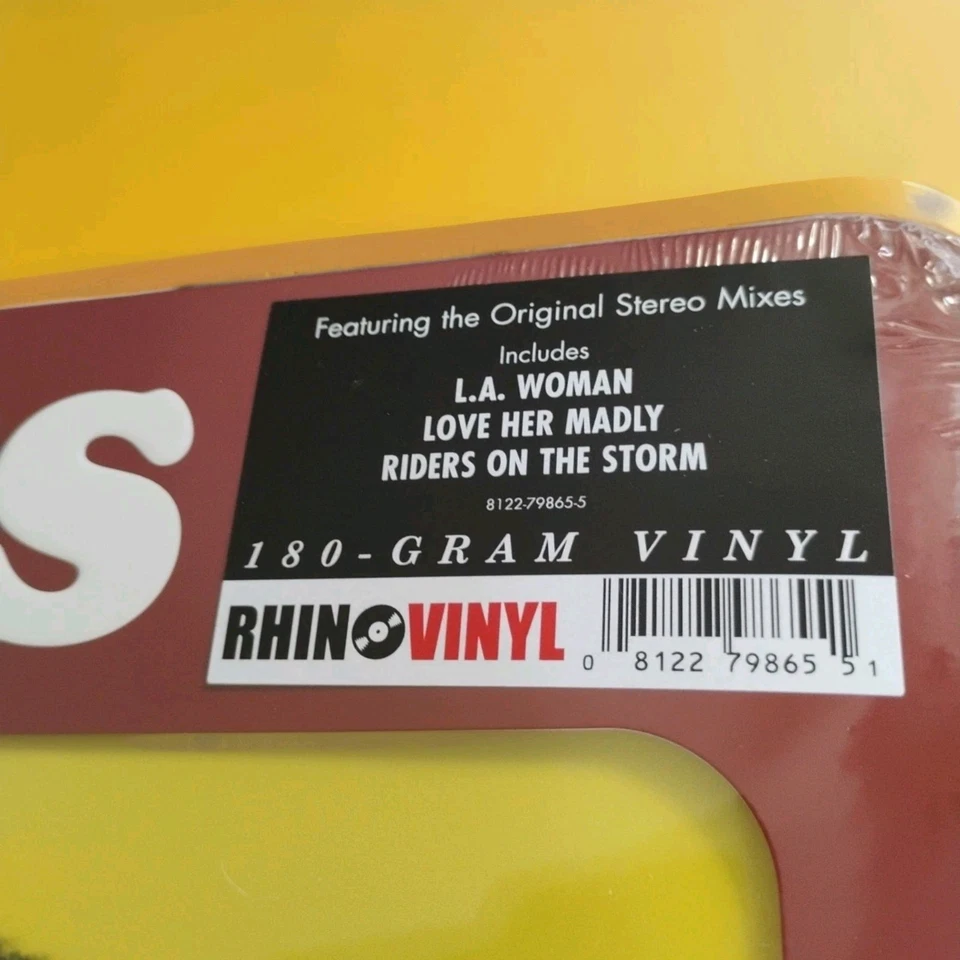 THE DOORS L.A. WOMAN - 180-GRAM VINYL LP " NEW, SEALED " ROUND DIE CUT JACKET - Image 2 of 3