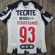 2026 Puma Rayados Monterrey Home Soccer Jersey Sergio Ramos Men M Player Version