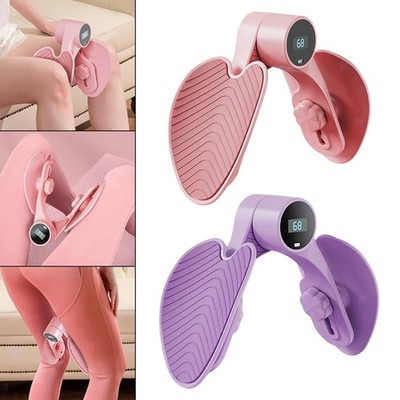Inner Thigh Exerciser LCD Display Strengthener Thigh Trainer for Workout