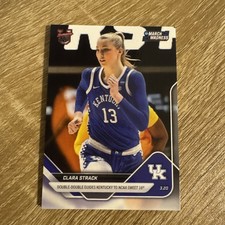 Clara Strack NCAA Sweet 16 - 2025-26 Bowman U NOW Basketball - Card 111 