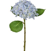 Kunstblume Hortensie, 2Er Set, Farbe Hellblau, HöHe Ca. 48 Cm