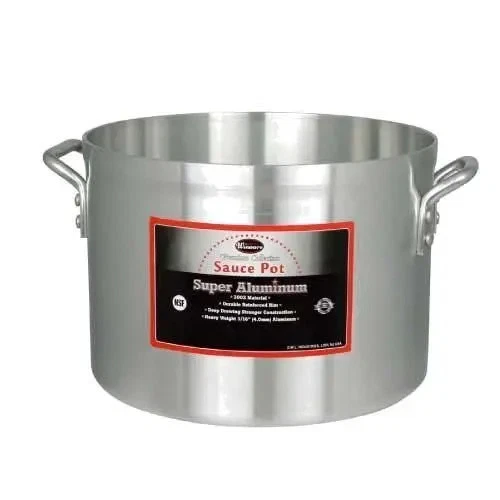 Winco ASSP-08 8qt Aluminum Sauce Pot