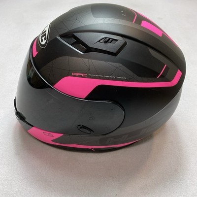 HJC HJ-09 Helmet Size Small Black/Pink DOT Certified Full Face