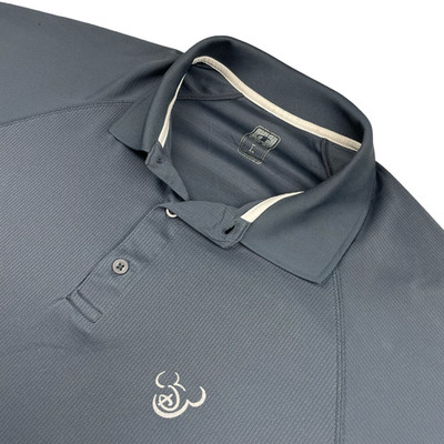Disney World Cast Member IT Services Men's Champion Polo Shirt Gray   Large