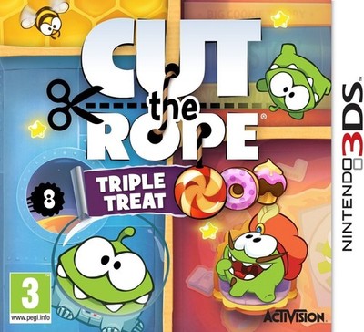 Cut The Rope: Pack 3 Juegos Juego para Consola Nintendo 3DS [PAL ESPAÑA]