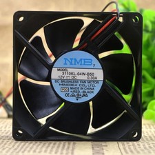 NMB-MAT 3110KL-04W-B50 DC12V 0.30A 8025 80×25mm 2-Wire Axial Cooling Fan NEW