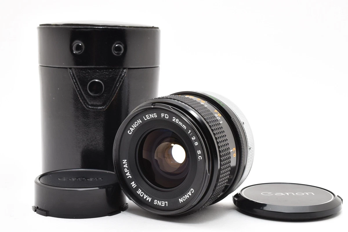Canon FD f/2.8 Camera Lenses 28mm Focal for sale | eBay