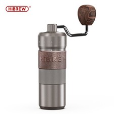 HiBREW Manual Coffee Grinder Aluminum Conical...