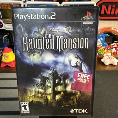 PS2 The Haunted Mansion Cib With Movie Ticket