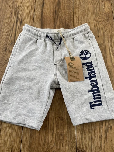 Timberland Pantaloncini Felpati Ragazzo Età 5 Grigio