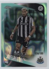 Joelinton Chrome UCL 2025 Aqua Lava Refractor /199