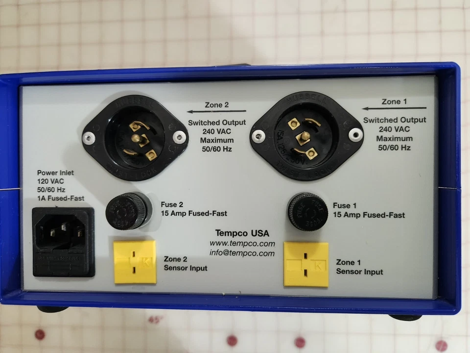 Consola de control termopar Tempco - TPC 20002 - Excelente estado Foto 3 de 4