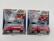 PAW Patrol Big Truck Pups• True Metal• Marshall~New~Sealed Lot of 2