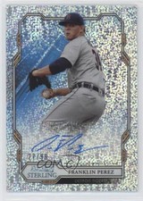 2019 Bowman Sterling Prospect Speckle Refractor 27/99 Franklin Perez Auto 0l4h