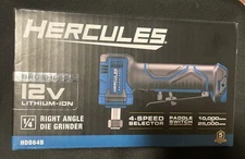 HERCULES HDB64B Right Angle Die Grinder 4 Speed New!
