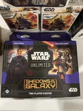 Star Wars Unlimited Shadows of the Galaxy Two-Player Starter (New, Unopened)