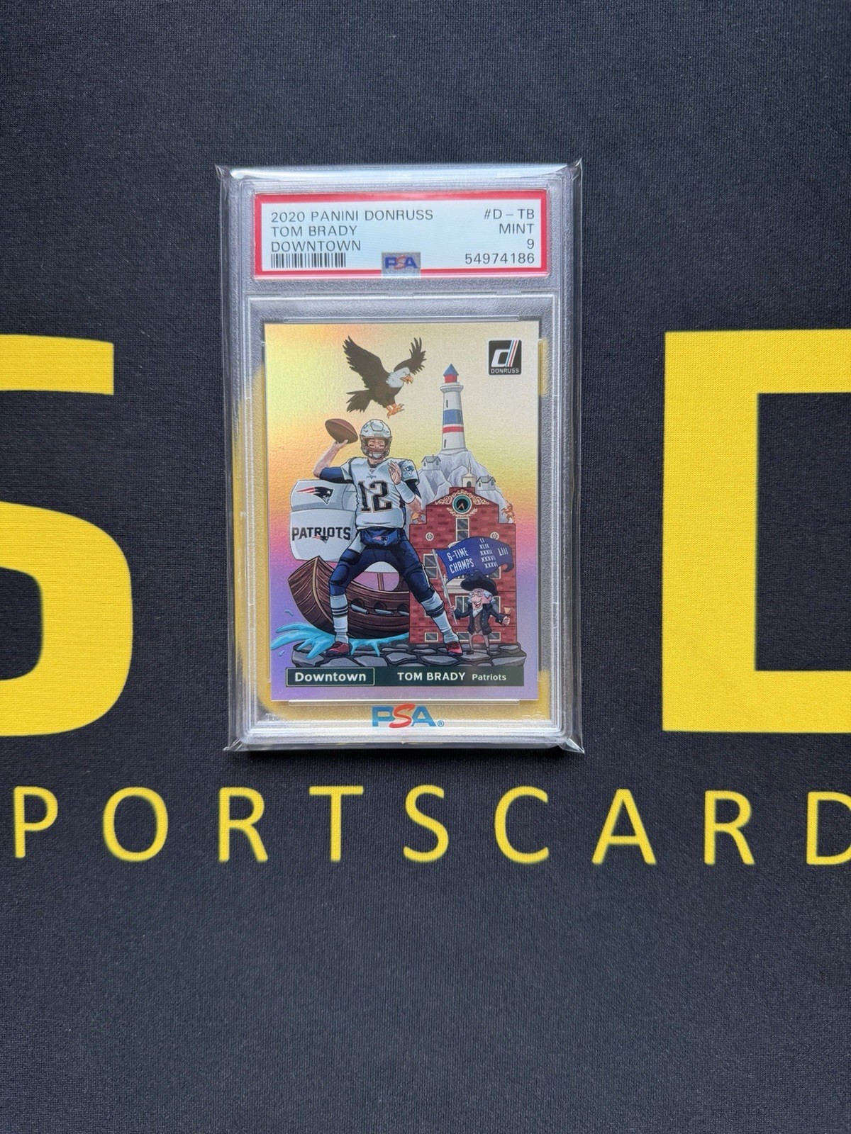 2020 Panini Donruss - Downtown! Tom Brady #D-TB