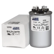 35 + 5 uF MFD Round Dual Motor Run Capacitor (440/370V) replaces CSC 620762