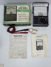 Vintage Radio Shack Micronta Range Double Multitester 43 Ranges Cat No 22-204B