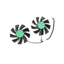 Fit for XFX RX580 590 8G Black Wolf Edition Graphics Card Cooling Fan Cooler Fan