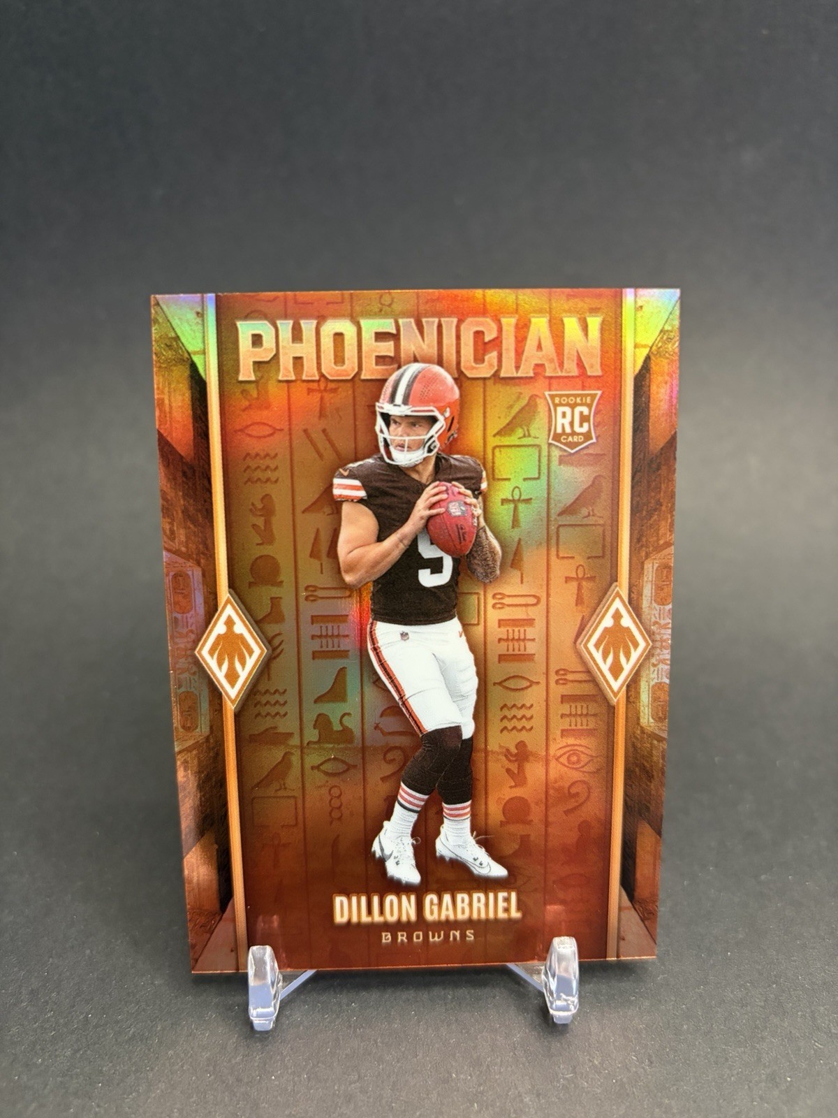 2025 Panini Phoenix Dillon Gabriel Phoenician RC SP Case Hit !! 🔥🔥 Browns