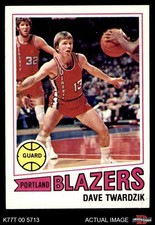1977 Topps #62 Dave Twardzik Trail Blazers Old Dominion University 5 - EX
