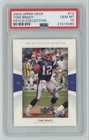 2003 Upper Deck Patch Collection Tom Brady PSA 10 New England Patriots #12