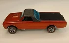 Vintage 1968 Hot Wheels Redline Custom Fleetside Orange HK in Nice Condition