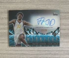 2024 Topps Midnight Rookie Horizon Signatures Blue Trayce Jackson-Davis /25