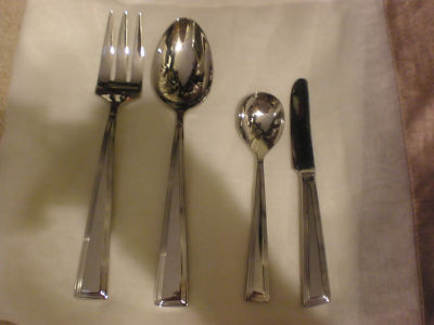 WEDGWOOD JASPER CONRAN 4 PIECE HOSTESS FLATWARE SET Does Not Come In Box