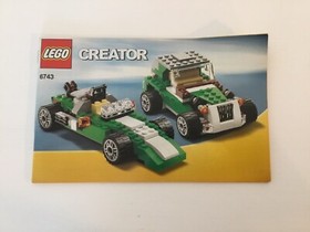 Lego Creator Instruction Manuals Lot - 5892 - 6743 - 6745 - Read Description