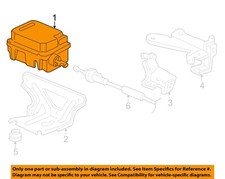 Honda Oem 01-05 Civic Electrical Cruise Control System-actuator Assy 36520plra02