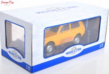 Lada Niva Orange 1976 Model Car Group 1/18 Scale