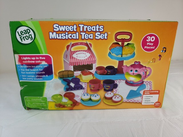 leapfrog sweet treats musical deluxe tea set