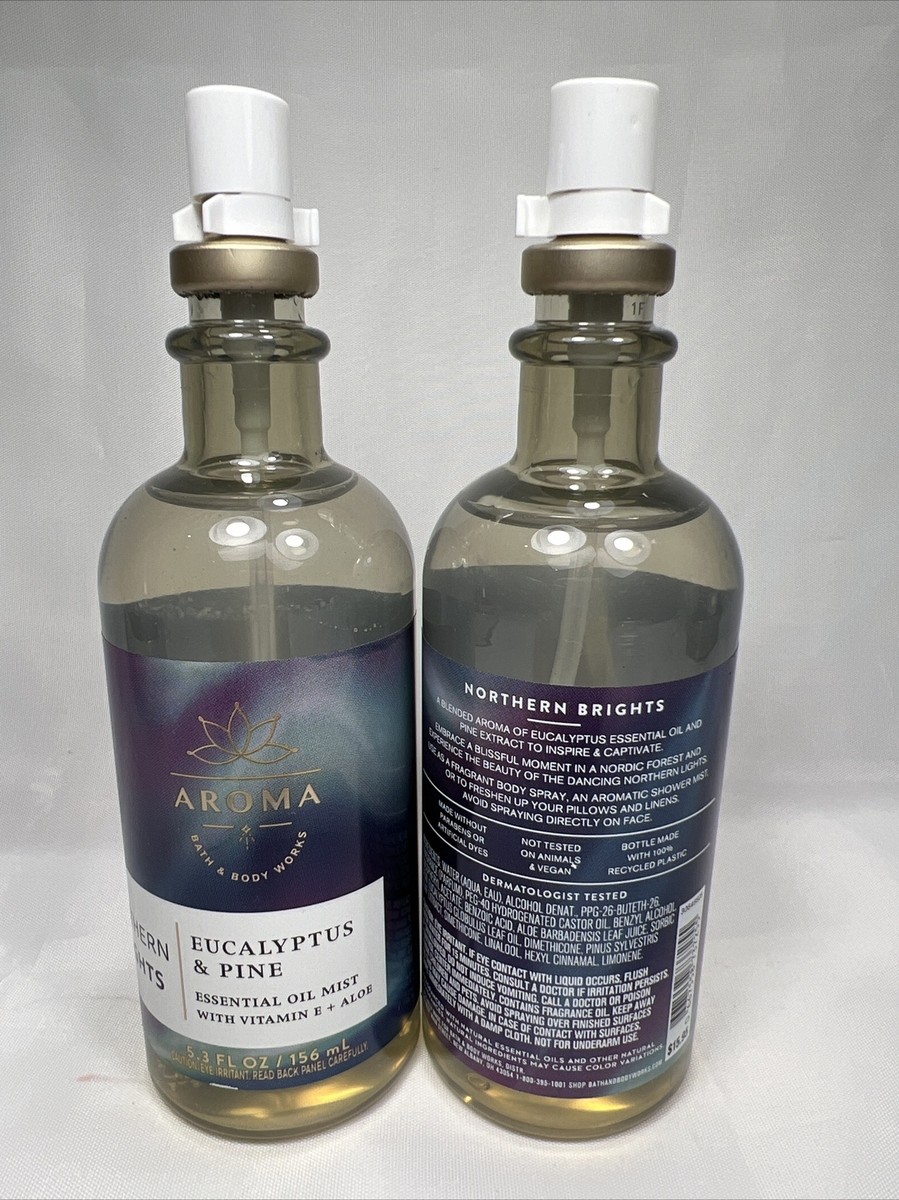 Bath Body Works Aromatherapy Northern Lights Eucalyptus Pine